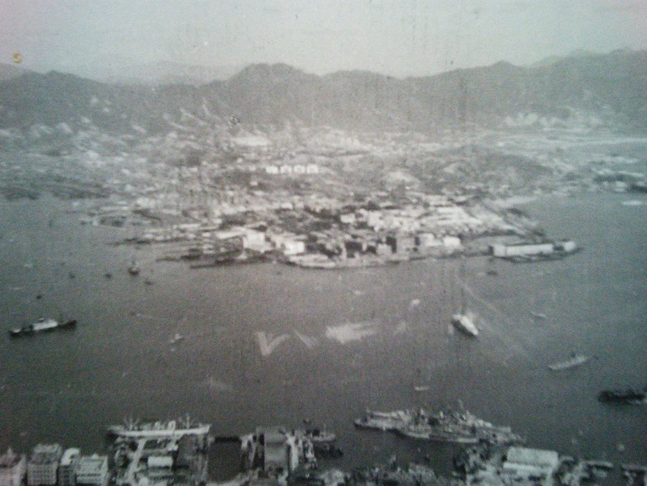 Below HK island; centre, Kowloon; top, New Territories.